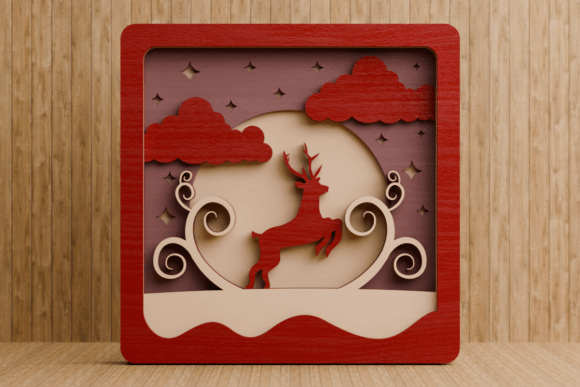 3D Multilayer SVG: Elevate Your Christmas Design Projects