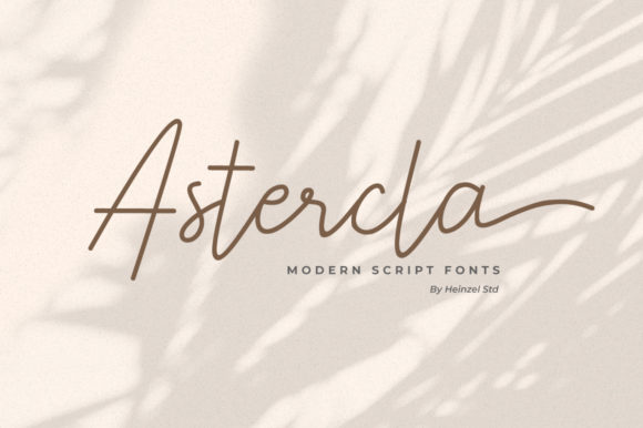 Astercla: The Handwritten Font for Modern Design