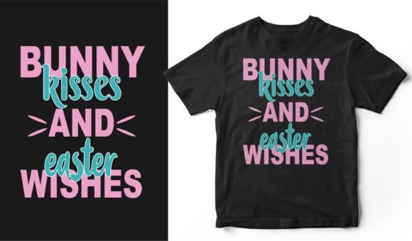 Bunny Kisses and Easter Wishes: A Design Asset for Spring