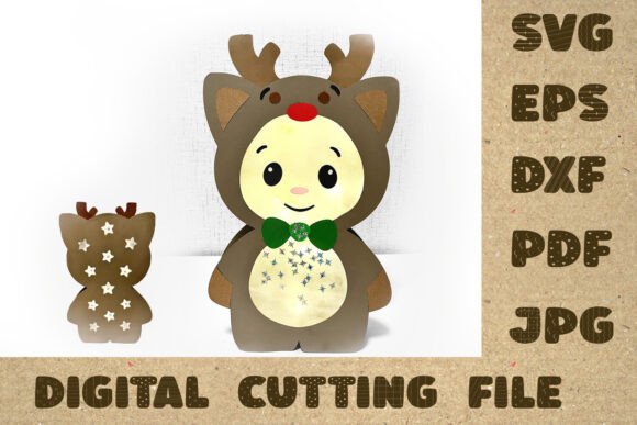 Cat Christmas Lantern Paper Cut SVG DXF: Crafting Festive Magic