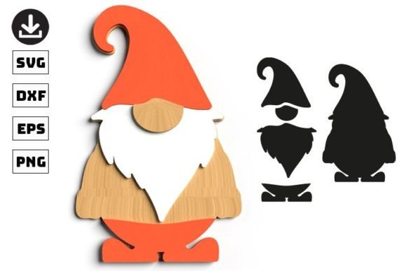 Christmas 3D Gnomes SVG: Festive Design for Modern Projects