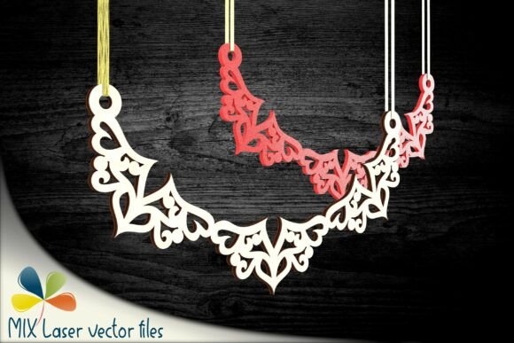 Garland Pendant Eid SVG: Elegant Design for Festive Decor