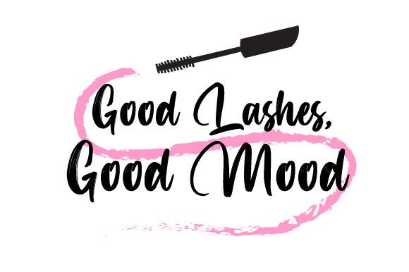Good Lashes, Good Mood: Elevate Your Design with Impactful Typography