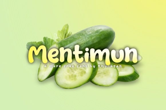 Mentimun: Elevate Your Designs with This Modern Handwritten Font