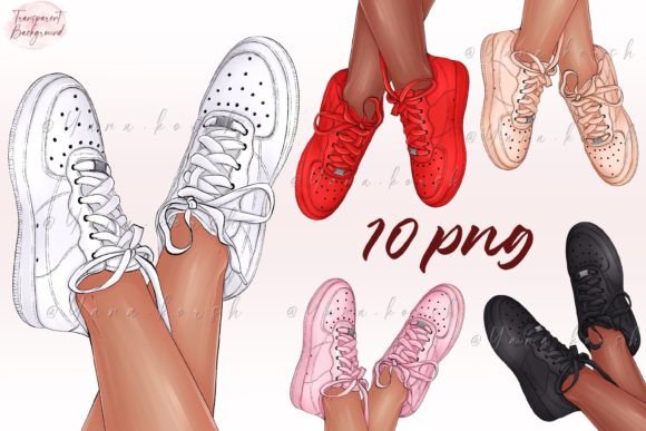 Sneakers Clipart: Dynamic Design Assets for Modern Projects